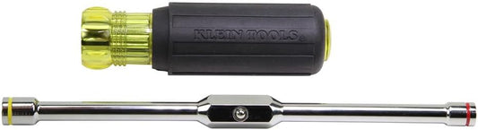 Klein Tools 65064 Hex Head 2-in-1 Nut Driver. 1/4-Inch and 5/16-Inch