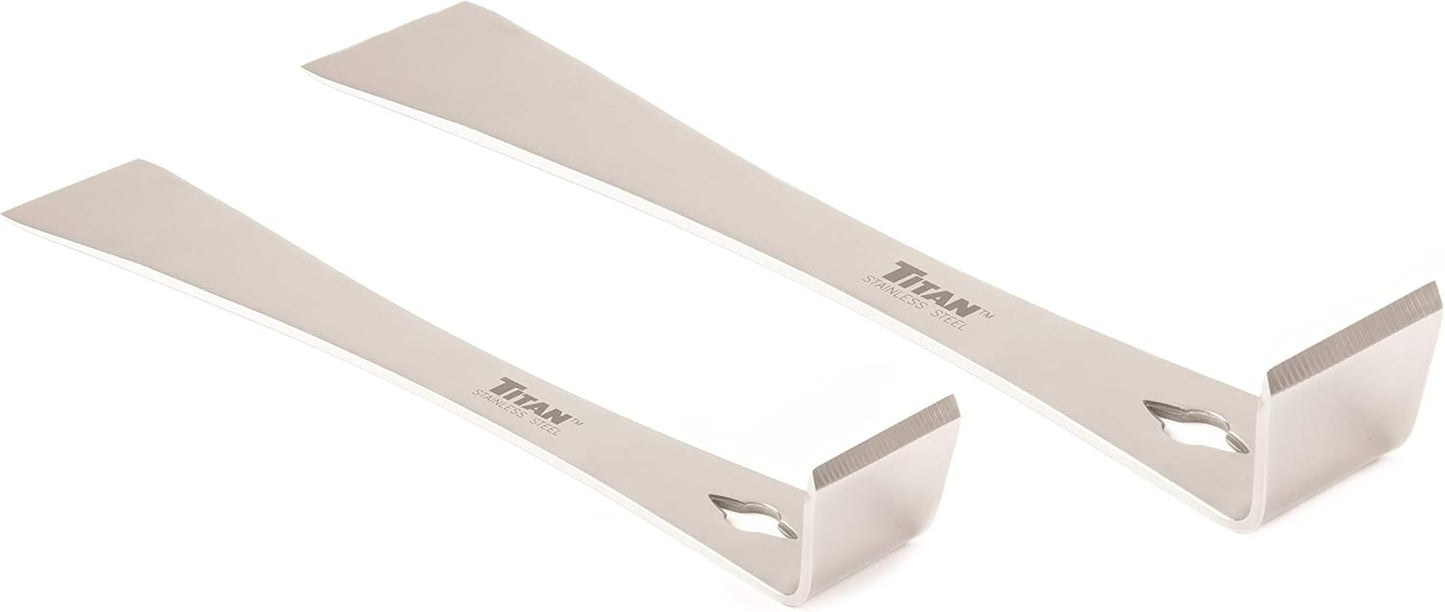 Titan 11509 9-1/4-Inch Stainless Steel Pry Bar Scraper